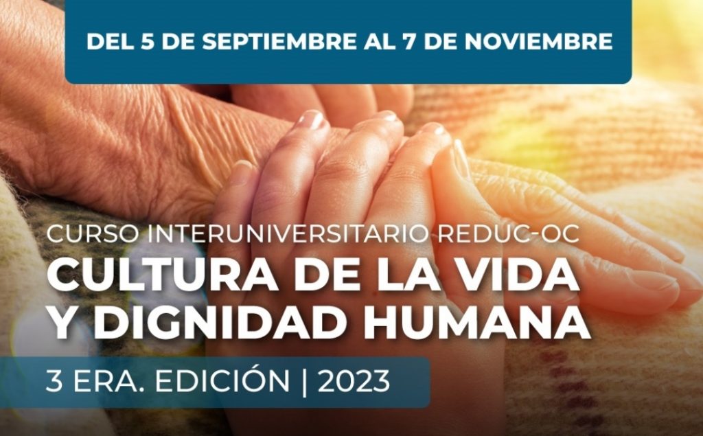 Flyer de Cultura de la vida Humana