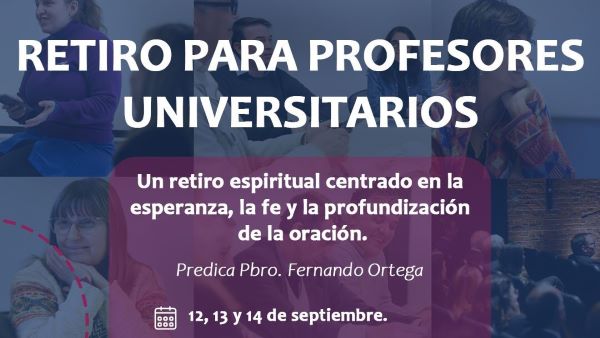 Retiro espiritual para profesores universitarios