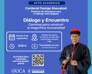 Diálogo y Encuentro con la participación del cardenal George Jacob Koovakad